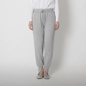 DRESS HERSELF/裾スリットパンツウォームシルク